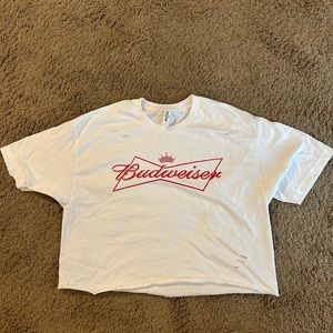 Budweiser Cropped Tshirt